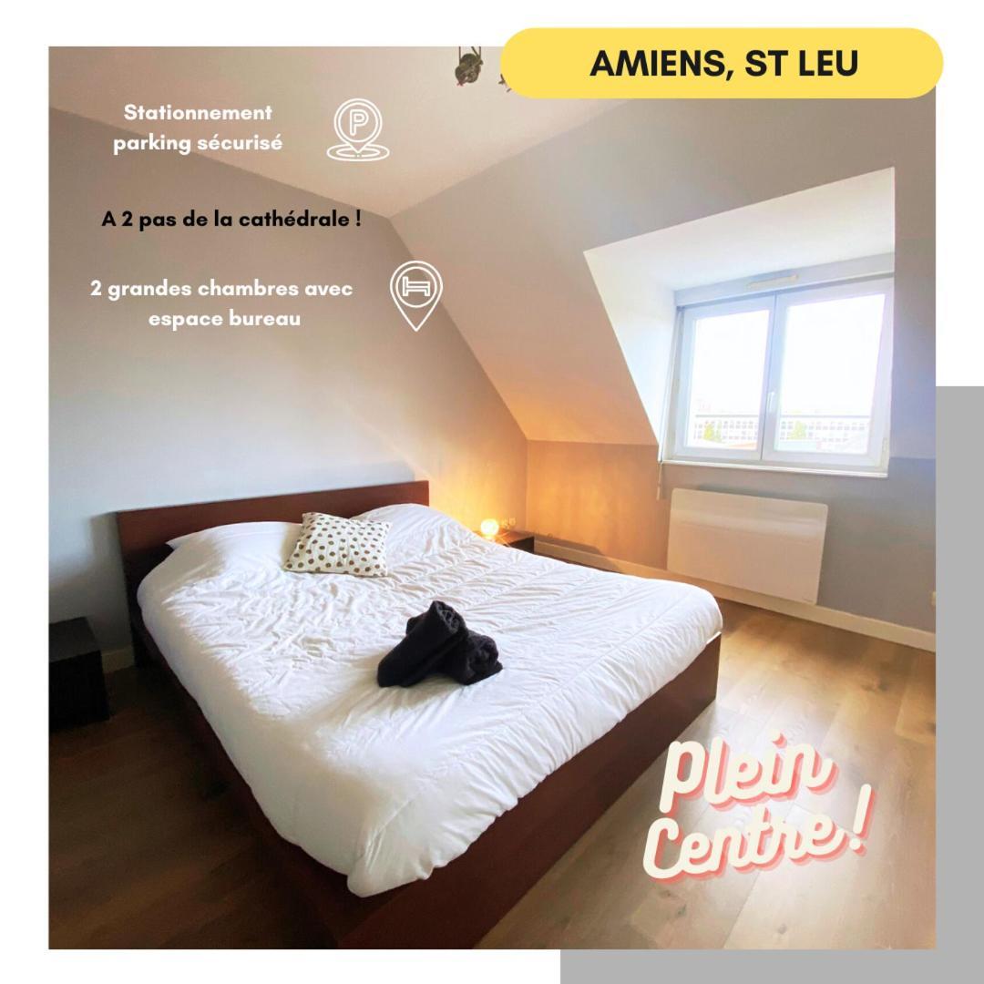 2 Chambres Hyper Centre Avec Place De Parking Et Wifi Amiens Exteriör bild